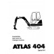 Atlas 404 Serie 414 Parts Manual